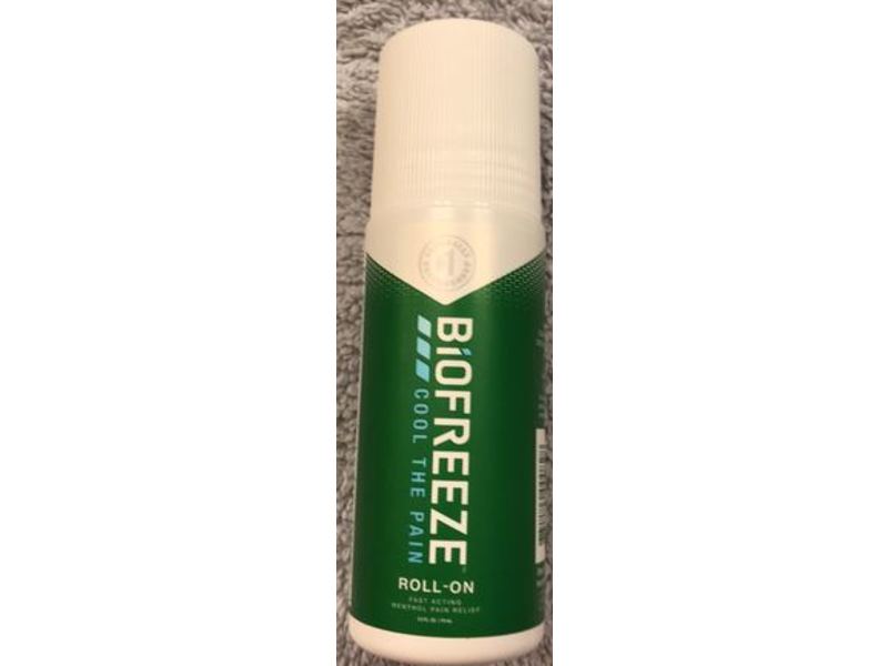 Biofreeze Cool The Pain Roll-On, 2.5 oz/74 mL