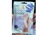 Epielle Relaxing Socks Foot Mask, Melatonin Lavender Extract, 1 Pair, Pack Of 6 - Image 3