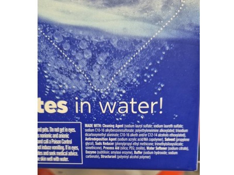 Tide Free & Gentle Laundry Tiles, Loads 30