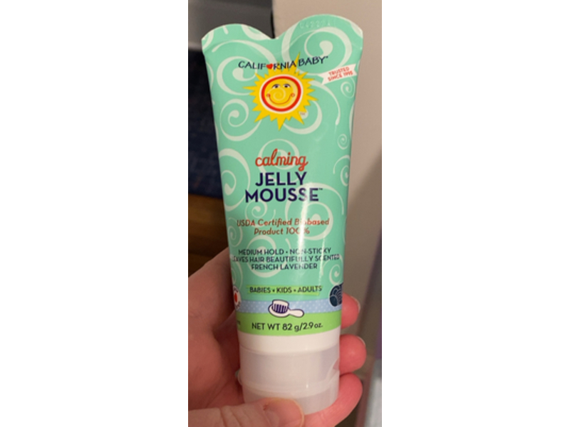 California Baby Calming Jelly Mousse, 2.9 oz/82 g
