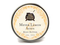 Three Sisters Apothecary Body Butter, Meyer Lemon & Agave, 4 oz/113 g - Image 2