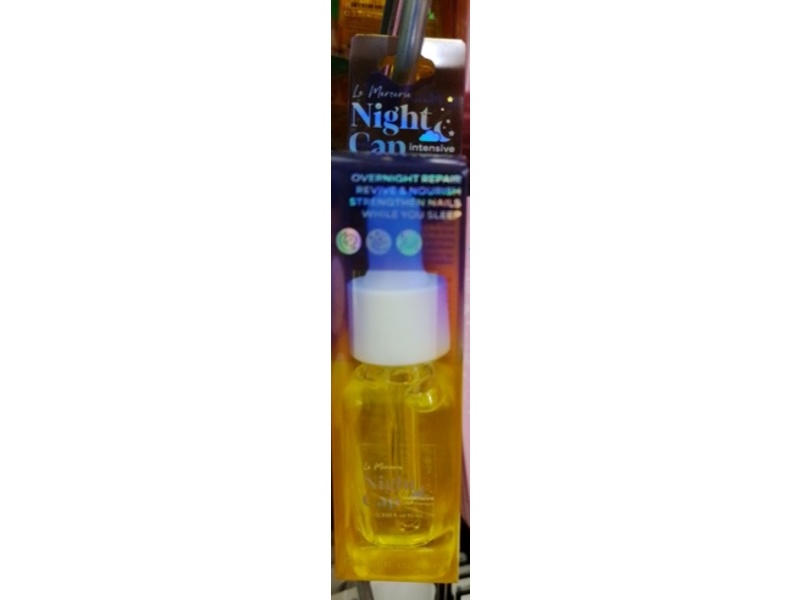 Le Mercerie Overnight Repair Revive & Nourish Strengthen Nails, 0.338 fl oz/10 mL