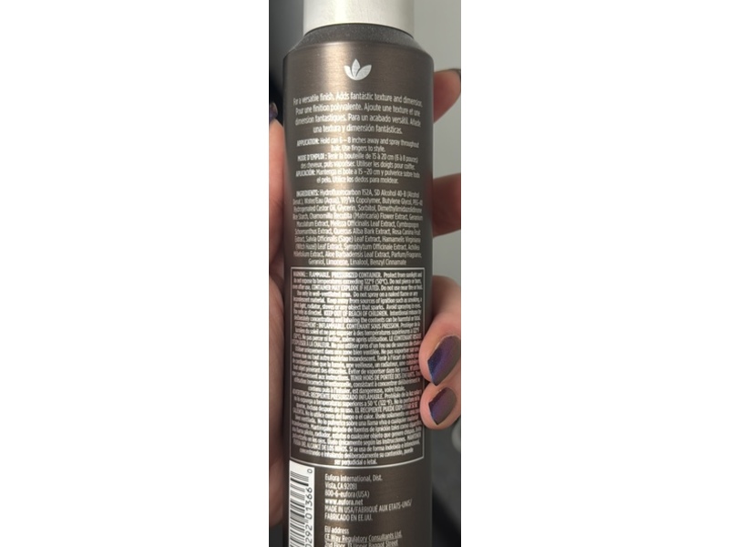 Eufora Style Details Dry Spray Wax, 4.4 oz/124 g