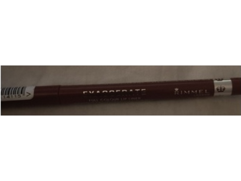 Rimmel London Exaggerate Full Color Lip Liner, 057 Ravish, 0.008 oz/0.25 g