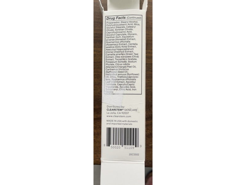 Clearstem Youare Sunshine Sunscreen, SPF 50, 2.1 oz/61 g