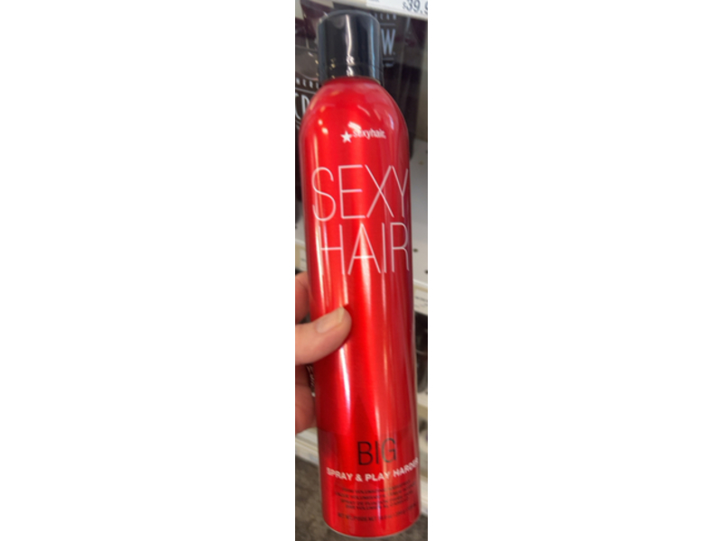 Sexy Hair Big Spray & Play Harder Firm Volumizing Hairspray, 10.0 oz/335 mL