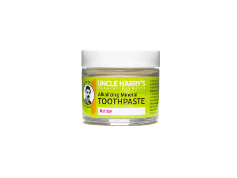 Uncle Harry's Alkalizing Mineral Toothpaste, Anise, 3 oz/85 g
