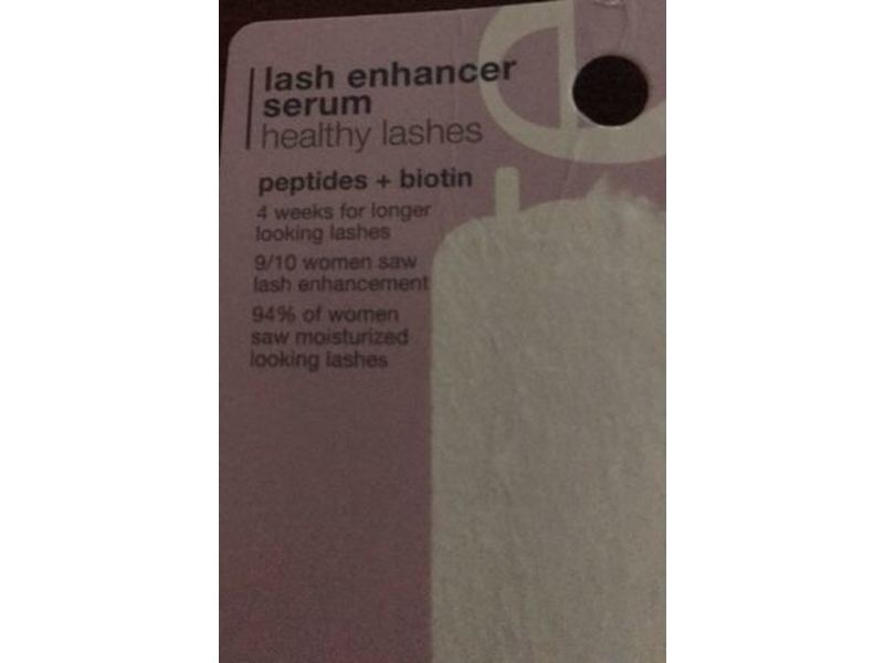 Neutrogena Healthy Lashes Lash Enhancer Serum, Peptide + Biotin, 0.08 oz/2.5 g