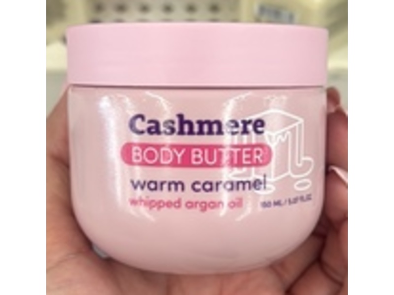 Cashmere Body Butter, Warm Caramel, 5.07 fl oz/150 mL