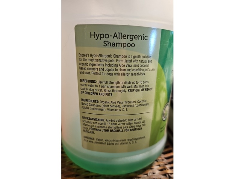 Espree Shampoo, Aloe Vera, 3.78 L