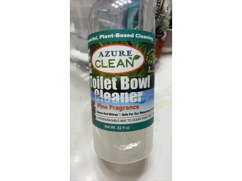 Azure Clean Toilet Bowl Cleaner, Pine Fragrance, 32 fl oz