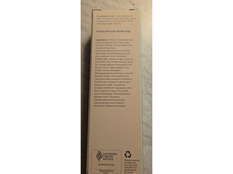 MDSolarSciences Wash Away Gently Exfoliating Cleanser, 1.7 fl oz/50 mL