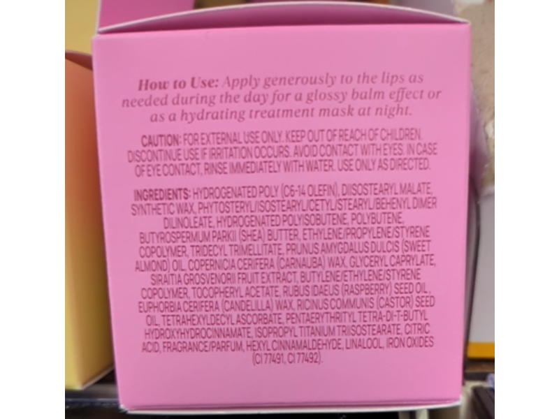 Nature Well Lip Mask, Berry, 0.70 oz/20 g