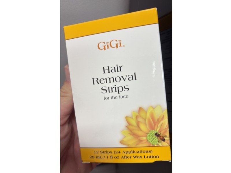 GiGi Hair Removal Strips, 1 fl oz/29 mL, 12 Count