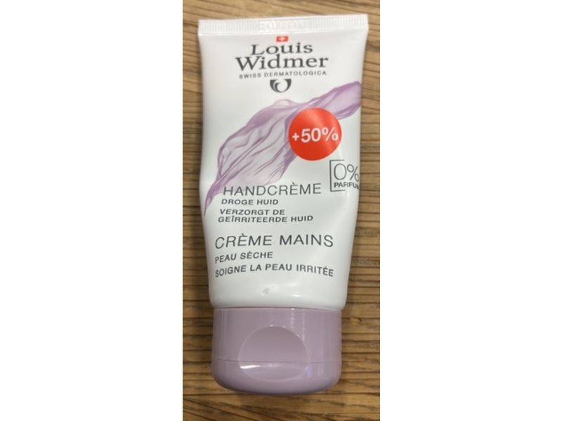 Louis Widmer Hand Cream, 75 mL
