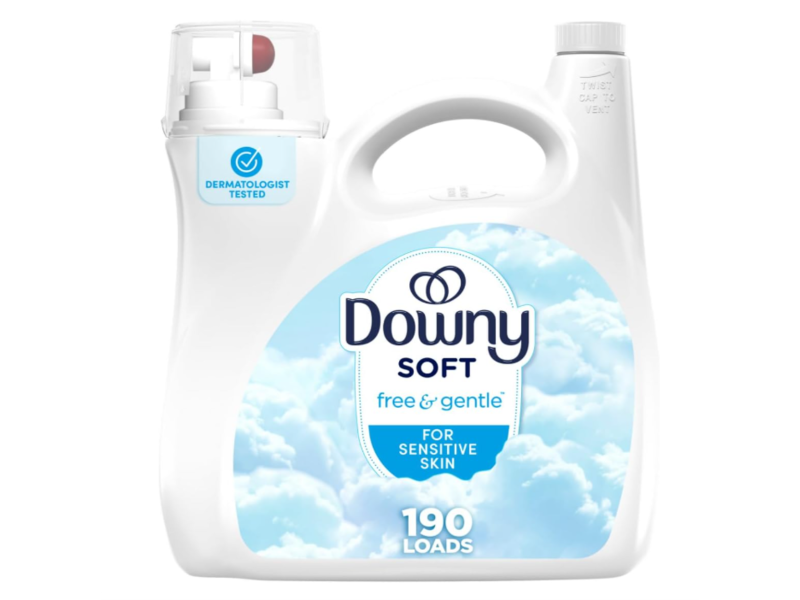 Downy Fabric Conditioner, Free & Gentle, 190 Loads, 140 fl oz/4.16 L