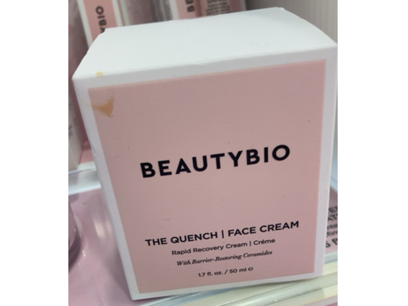 Beauty Bio The Quench Face Cream, Barrier Restoring Ceramides, 1.7 fl oz,50 mL