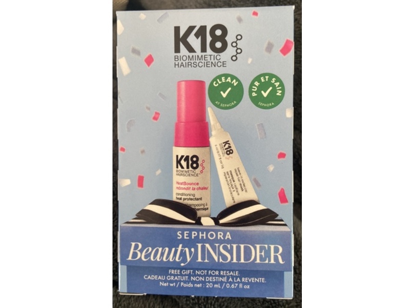 K18 Biomimetic Hairscience Sephora Beauty Insider Set, 0.67 fl oz/20 mL