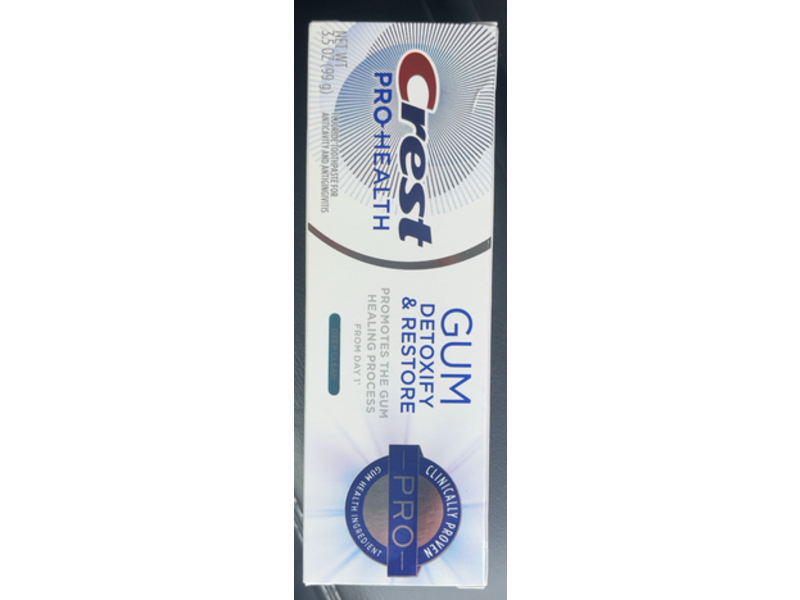 Crest Pro Health Gum Detoxify & Restore, Deep Clean, 3.5 oz, Pack of 3