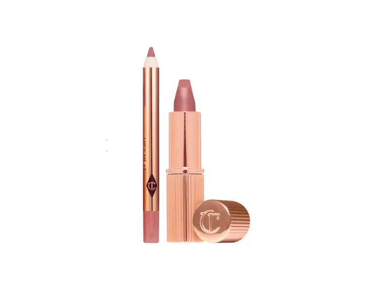 Charlotte Tilbury Lipstick & Liner Kit, Pillow Talk