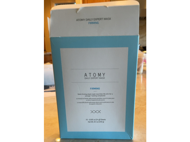Atomy Daily Expert Sheet Mask, Firming, 8.5 oz/240 g, 10 count
