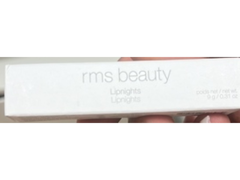 RMS Beauty Liplights Overnight Lip Mask, Plumping Peptides & Vitamin C Kakadu Plum, 0.31 fl oz/9 g