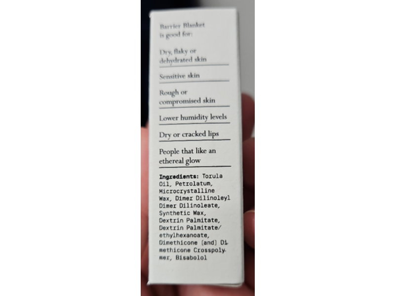 Dieux Barrier Blanket Restorative Balm, 0.1 fl oz/3 mL