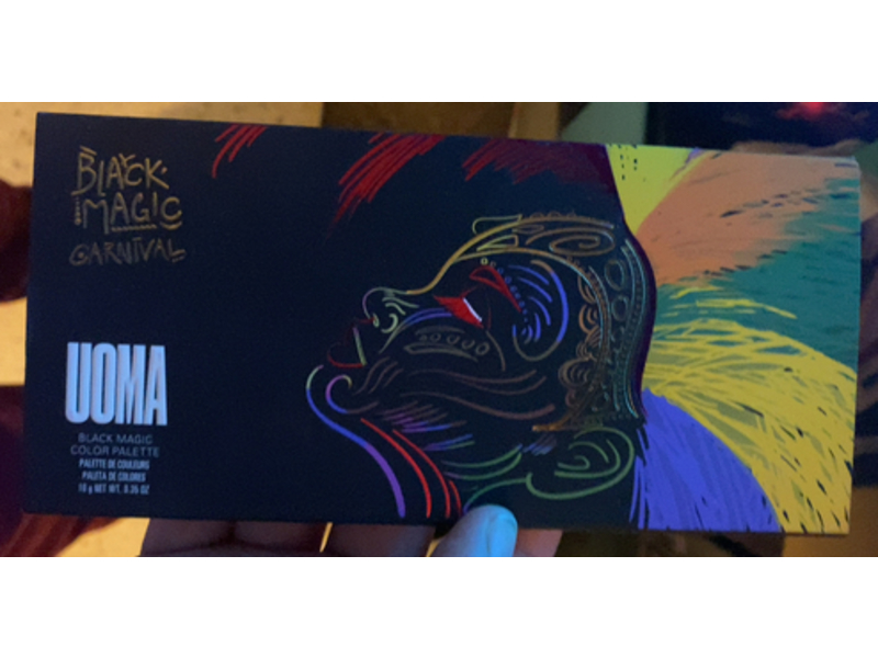 Uoma Beauty Black Magic Carnival Color Palette, 0.35 oz/10 g