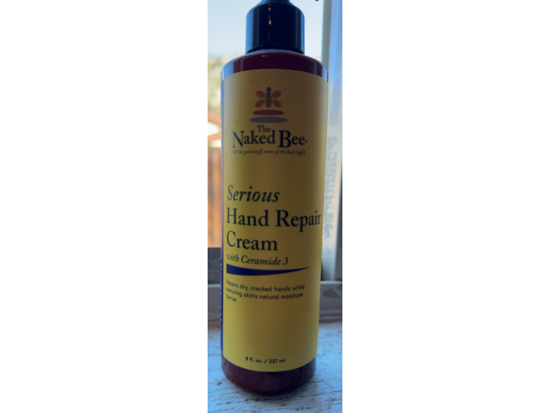 The Naked Bee Serious Hand Repair Cream, Lavender & Beeswax, 8 fl oz/237 mL