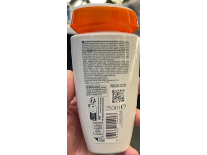 Kerastase Nutritive Bain Satin Riche Shampoo, 8.5 fl oz/250 mL