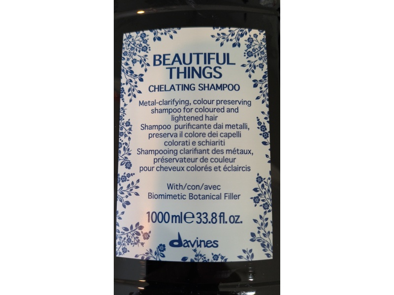 Davines Beautiful Things Chelating Shampoo, 33.8 fl oz/1000 mL