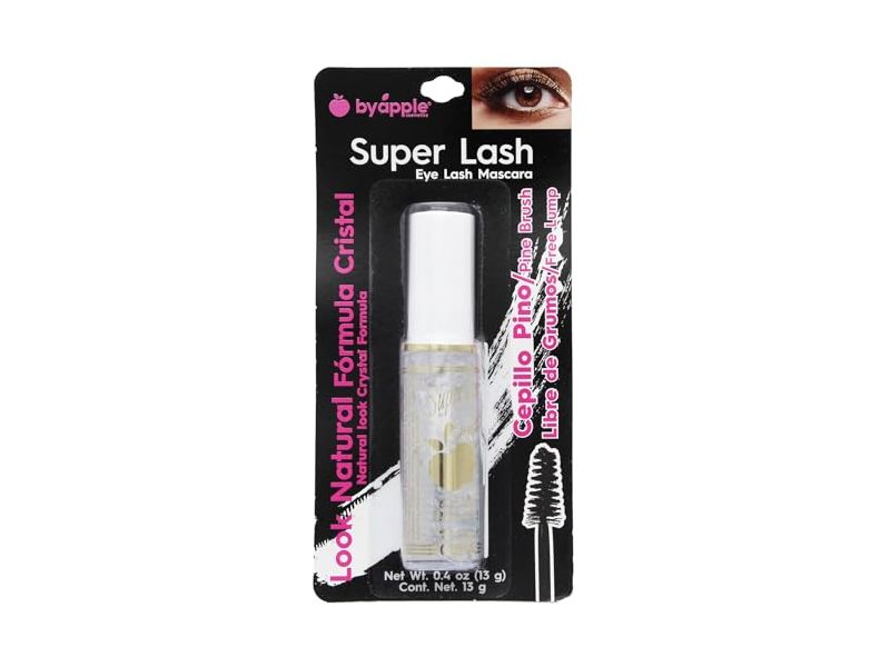 By Apple Super Lash Eye Lash Mascara, Cristal, 0.4 oz/13 g
