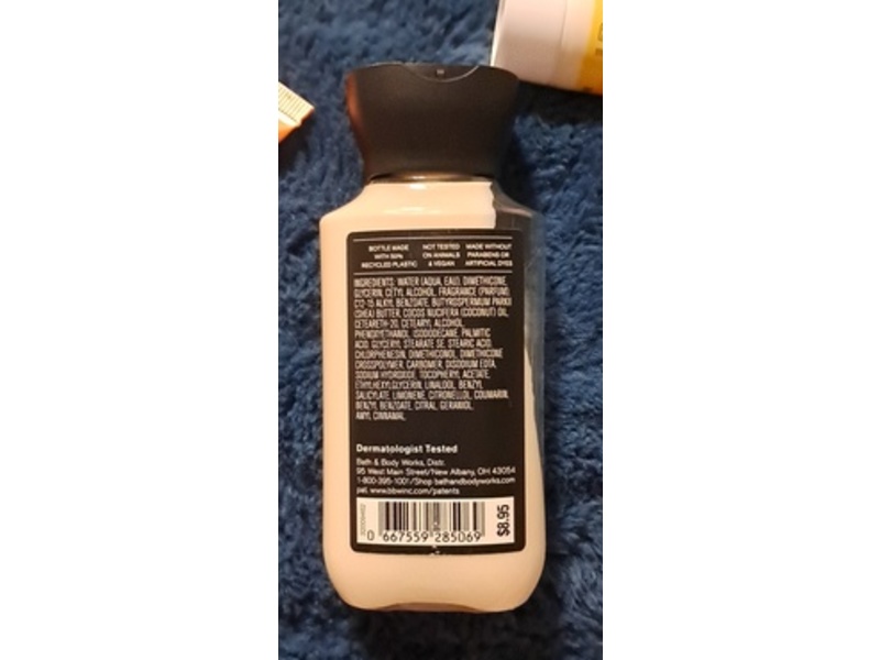Bath & Body Works Body Lotion, Into The Night, 3 fl oz/88 mL