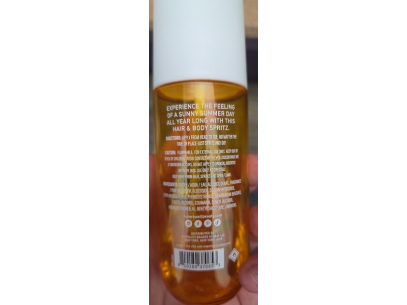 NatureWell Hair & Body Fragrance Mist, Cheeky, 3 fl oz/88 mL