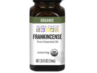 Aura Cacia Organic Restoring Essential Oil, Frankincense, 0.25 fl oz/7.4 mL - thumbnail 1