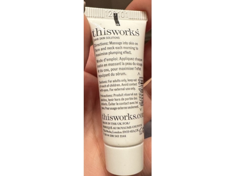 This Works Morning Expert Serum, Hyaluronic Acid & Vitamin C, 0.33 fl oz/10 mL