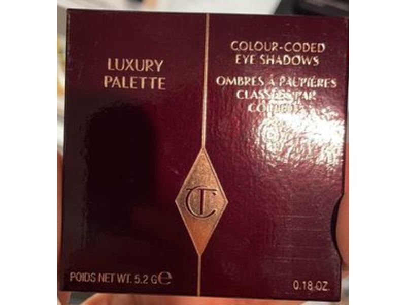 Charlotte Tilbury Luxury Palette, The Rock Chick, 0.18 oz/5.2 g