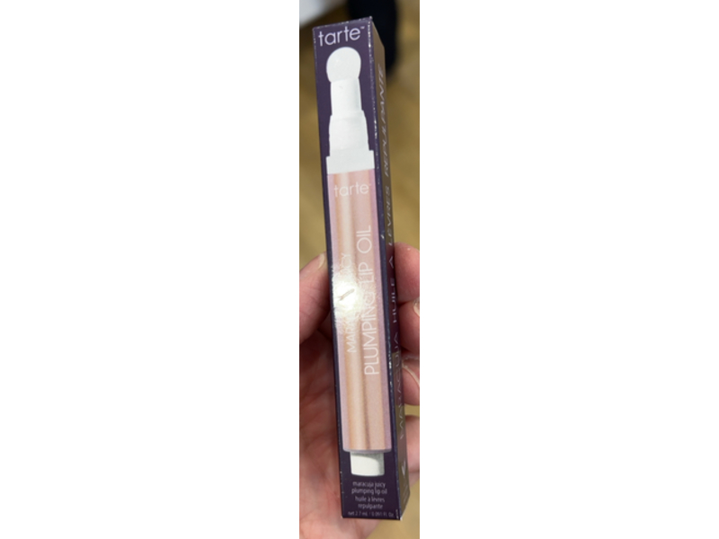 Tarte Maracuja Juicy Plumping Lip Oil, Clear, 0.091 fl oz/2.7 mL