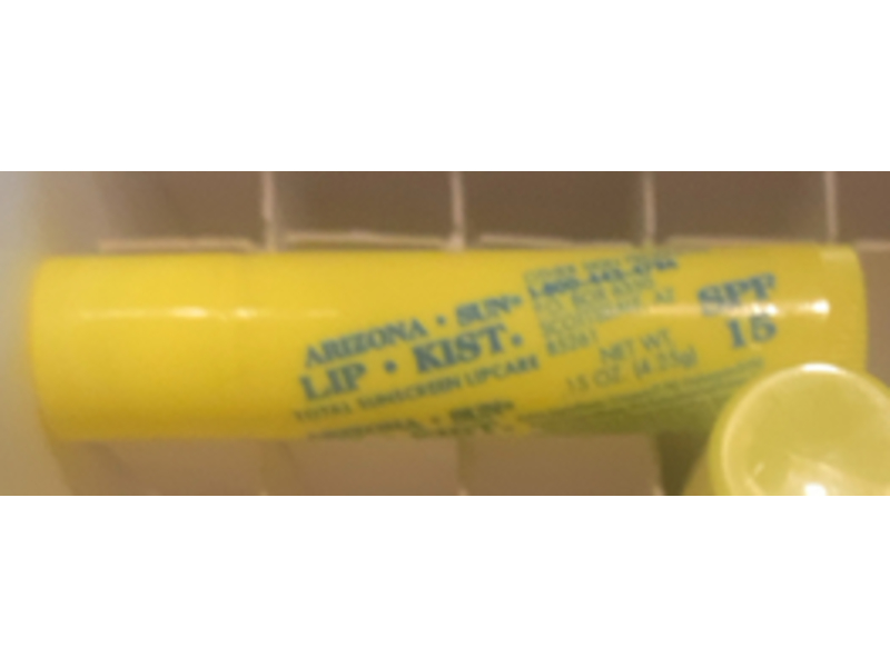 Arizona Sun Lip Kist Lip Balm, SPF 15, 15 oz/4.2 g