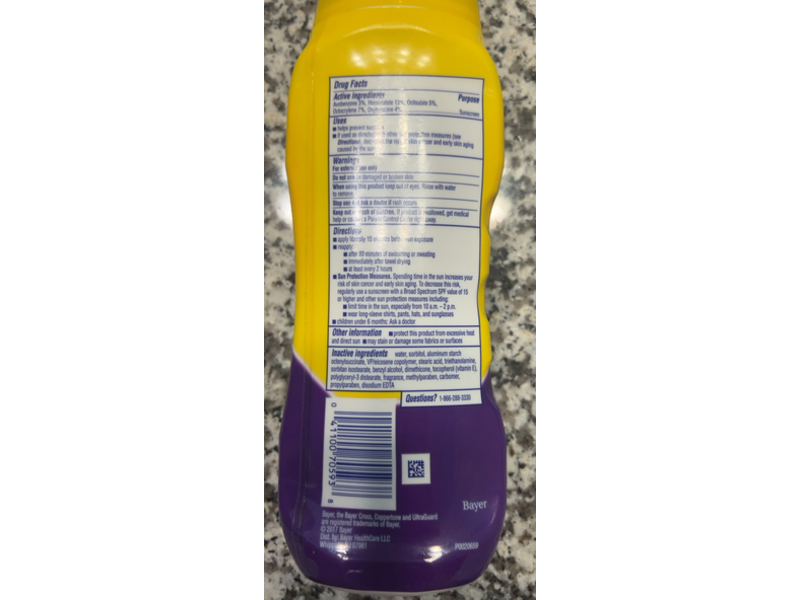 Coppertone Sunscreen lotion, Intense Defence 50, 10 fl oz/296 mL