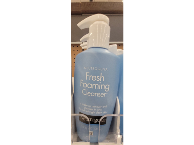 Neutrogena Fresh Foaming Facial Cleanser, 6.7 fl oz/198 mL