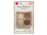 Daiso Kyumme KM Highlight & Shading Palette, 02a Ivory Beige, 0.23 oz/6.6 g - Image 2