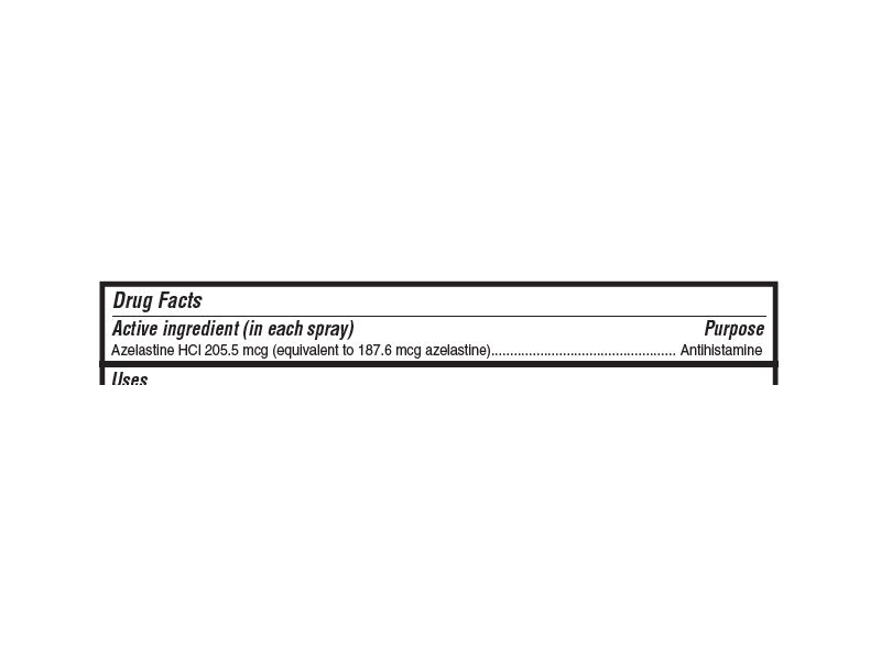 Astepro Allergy Antihistamine Nasal Spray, 0.78 fl oz/23 mL, 2 Count