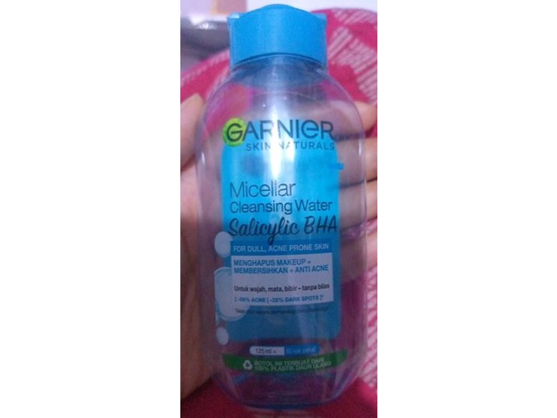 Garnier Micellar Cleansing Water, Salicylic BHA, 125 mL