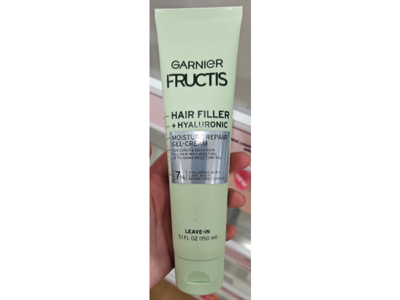 Garnier Fructis Hair Filler Moisture Repair Gel-Cream, 5.1 fl oz/150 mL