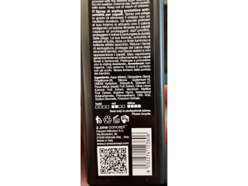 Milk Shake Lifestyling Amazing Anti Humidity, Fruit Extracts, 6.8 fl oz/200 mL