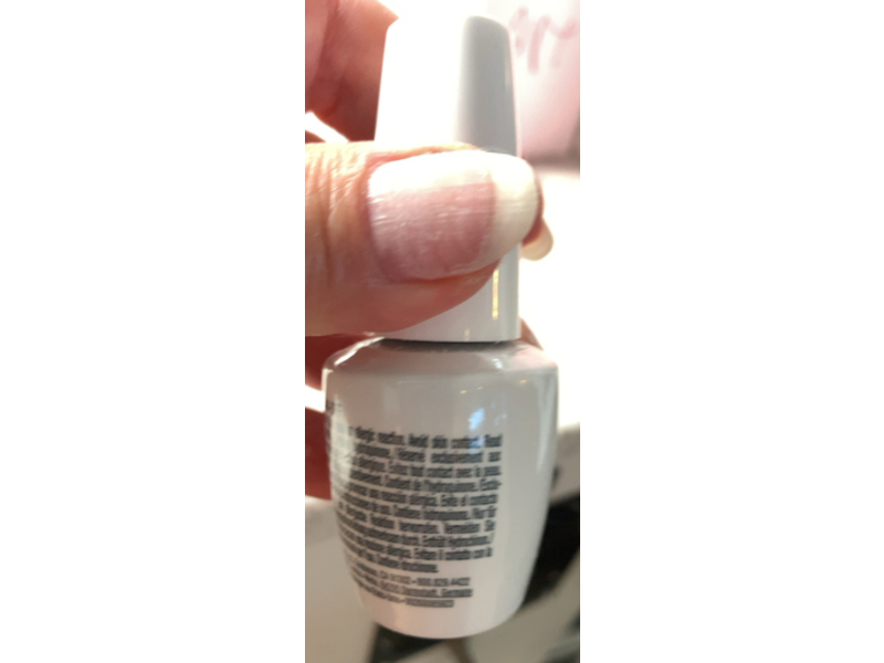 O.P.I Gel Color, Alpine Snow, 0.5 fl oz/15 mL