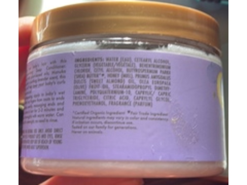 SheaMoisture Baby Nighttime Deep Conditioner, Manuka Honey & Lavender, 12 fl oz/340 mL