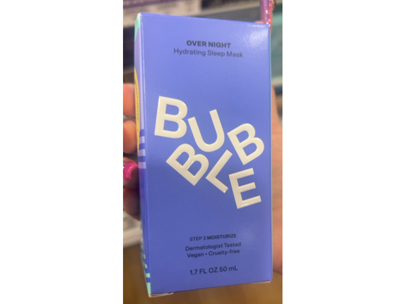 Bubble Over Night Hydrating Sleep Mask, 1.7 fl oz/50 mL