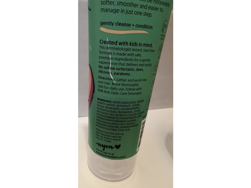 Not Your Mother's Kids Daily Care 2-In-1 Shampoo & Conditioner, Red Apple, 8 fl oz/237 mL